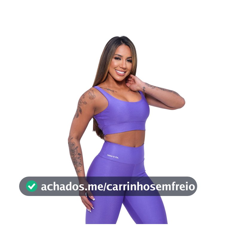 Conjunto de Academia Feminino Fitness Calça Legging Zero Transparência