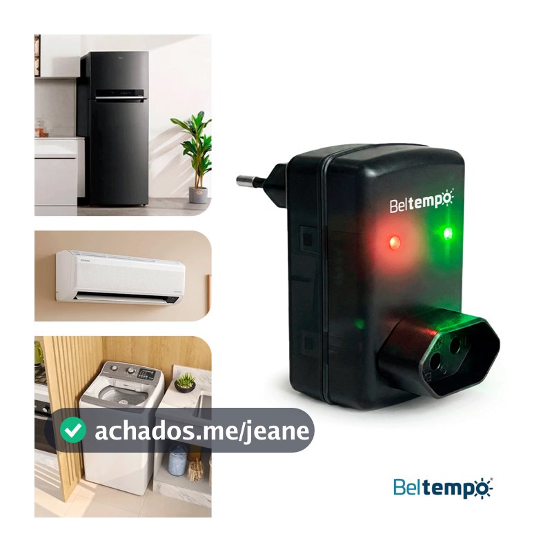 Protetor Anti Raio e Quedas Para Geladeira Freezer Com Temporizador Beltempo