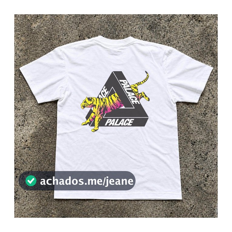 Camiseta Basic Streetwear Estampada P4L4CE Tiger