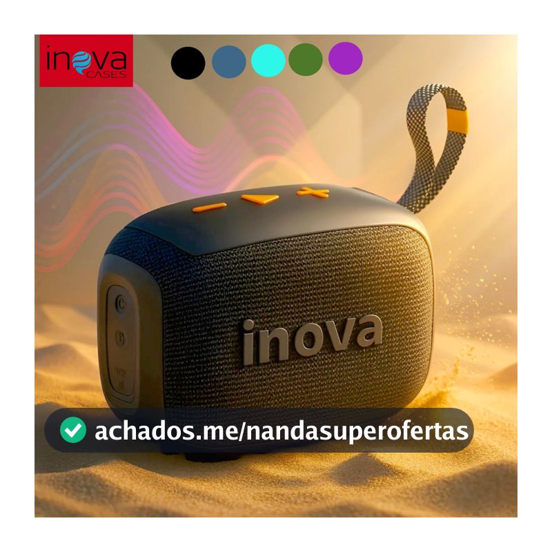 Inova caixa de som blootooth Portátil Go 4 Com Bateria Esportiva À Prova D 'Água pen drive FM TWS caixinha de som