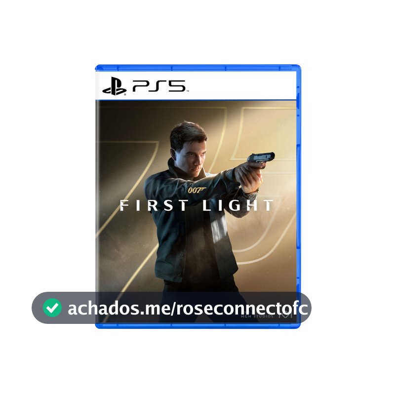 007 First Light PS5 BR Midia Fisica