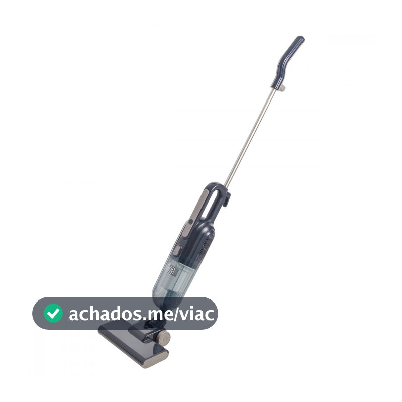 Aspirador De Pó Vertical Portátil Black + Decker 2 em 1 1200W 127V Preto