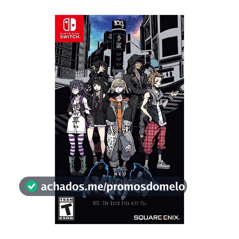 Neo The World Ends with You Switch Midia Física