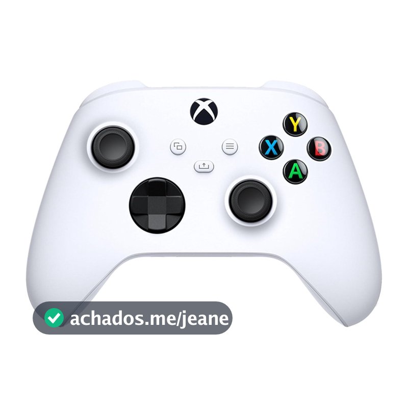 CONTROLE XBOX ROBOT WHITE