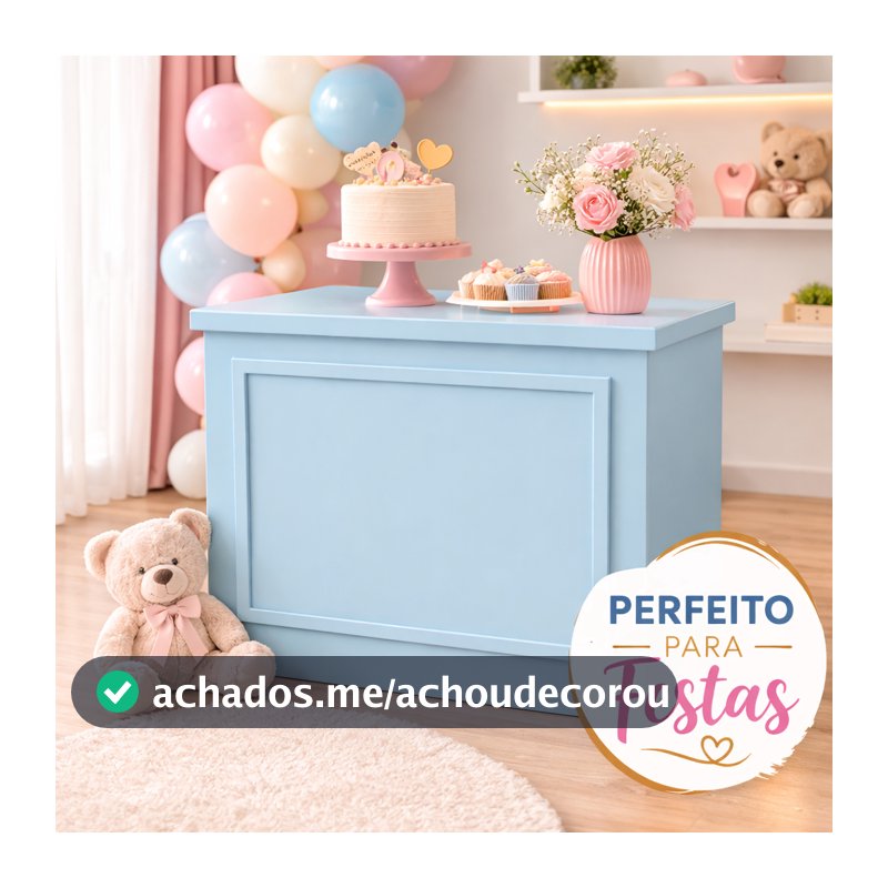 Mesa Mdf Desmontável Para Festa Moldura Boiserie Cômoda Fake