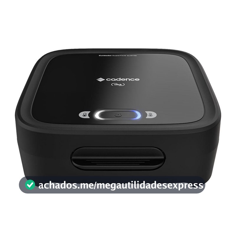 Sanduicheira Elétrica Cadence San400 Potência De 750W Preto 220V
