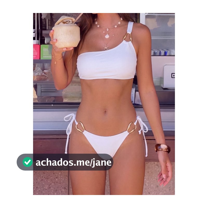 Biquini Mula Manca Argola Amarração Lateral Moda Praia Verão
