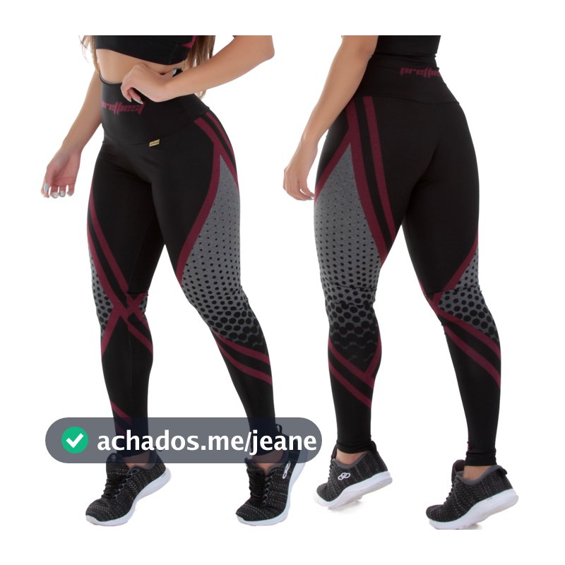 Legging Cintura Alta Mescla Sublimada 0%transparente Spider