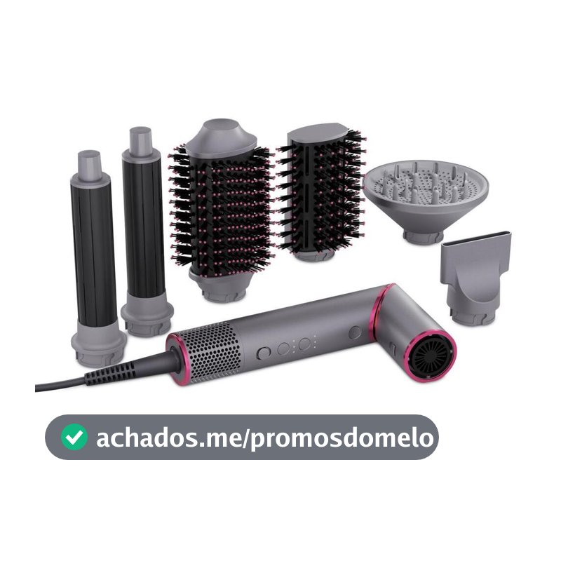 Secador de Cabelos Philco PSD16A Motor BLDC 1450W + 5 Acessórios