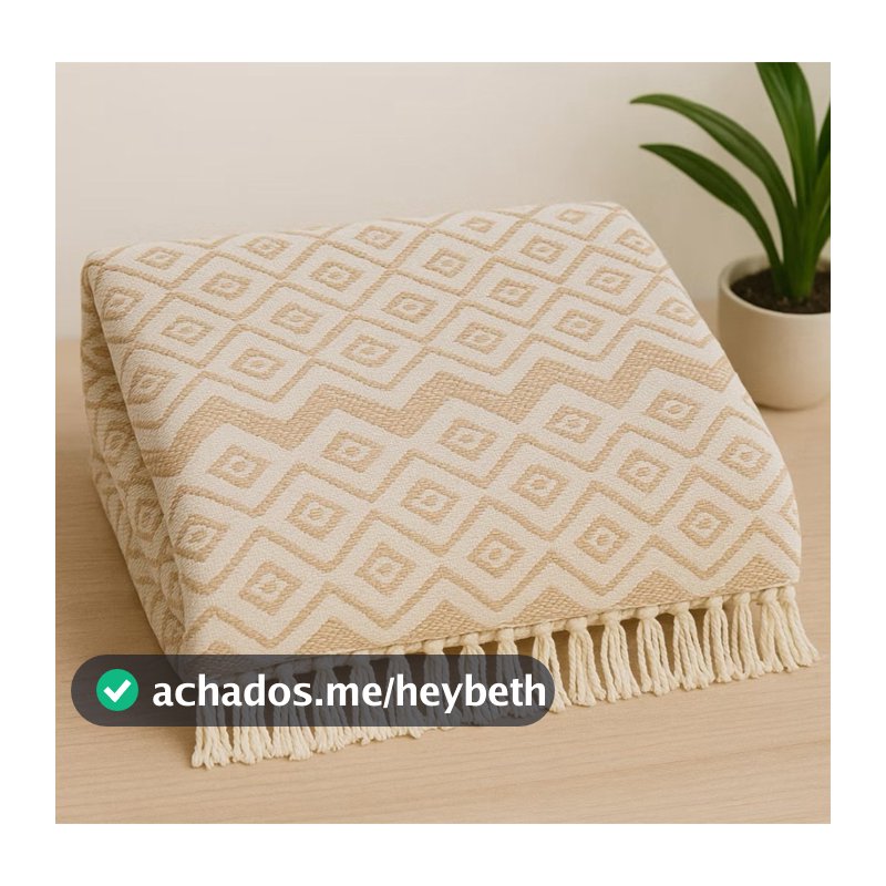 Manta para Sofá Luxo King Gigante 3mx1,8m Decorativa Algodão Capa Protetora Grande Elegante