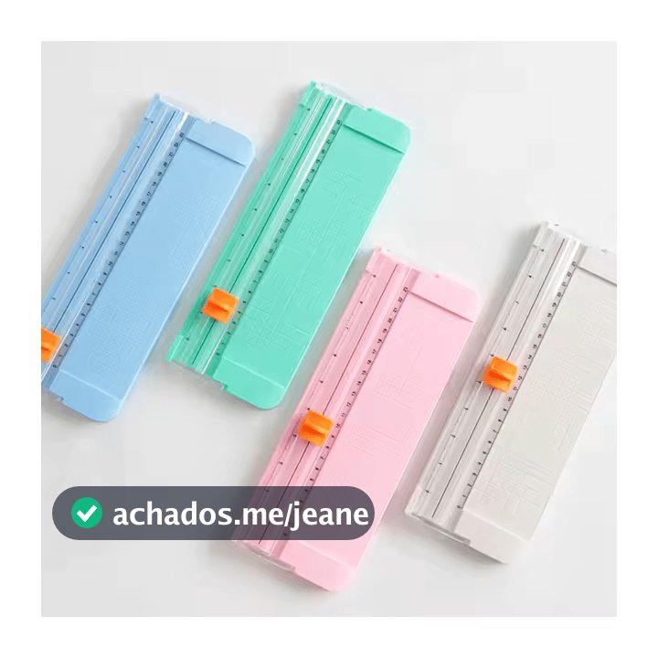 Guilhotina Cortador de Papel A4 Portátil Lâmina para Escritório Artesanato Scrapbook Fotos
