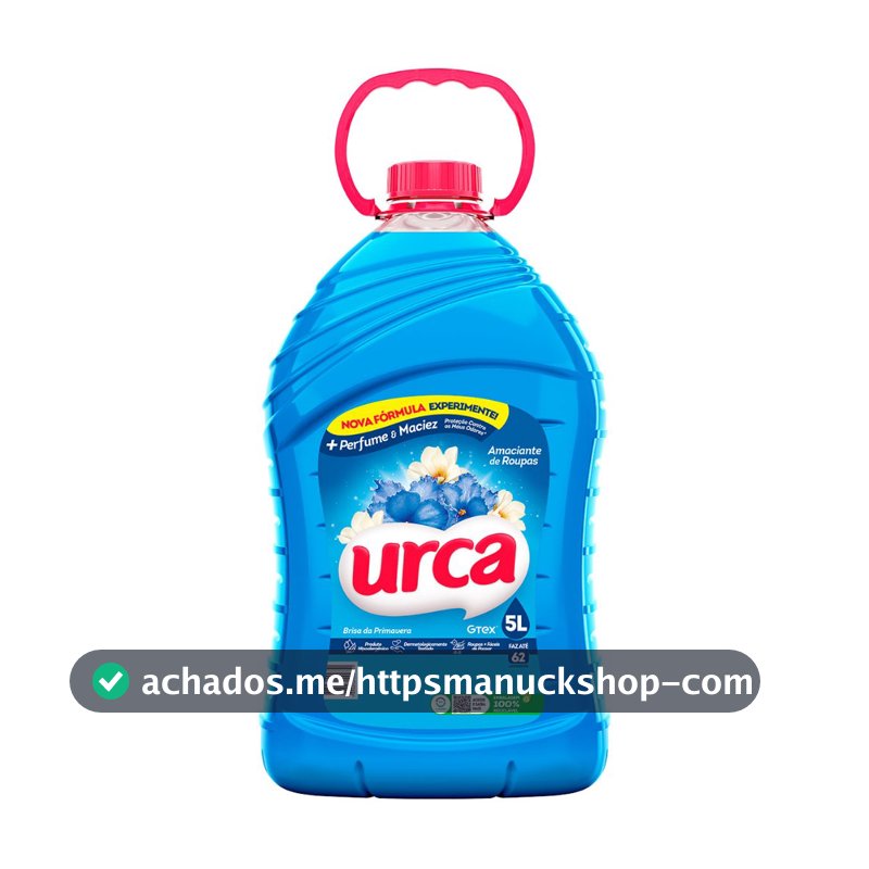 Amaciante Urca Brisa Azul - 5l