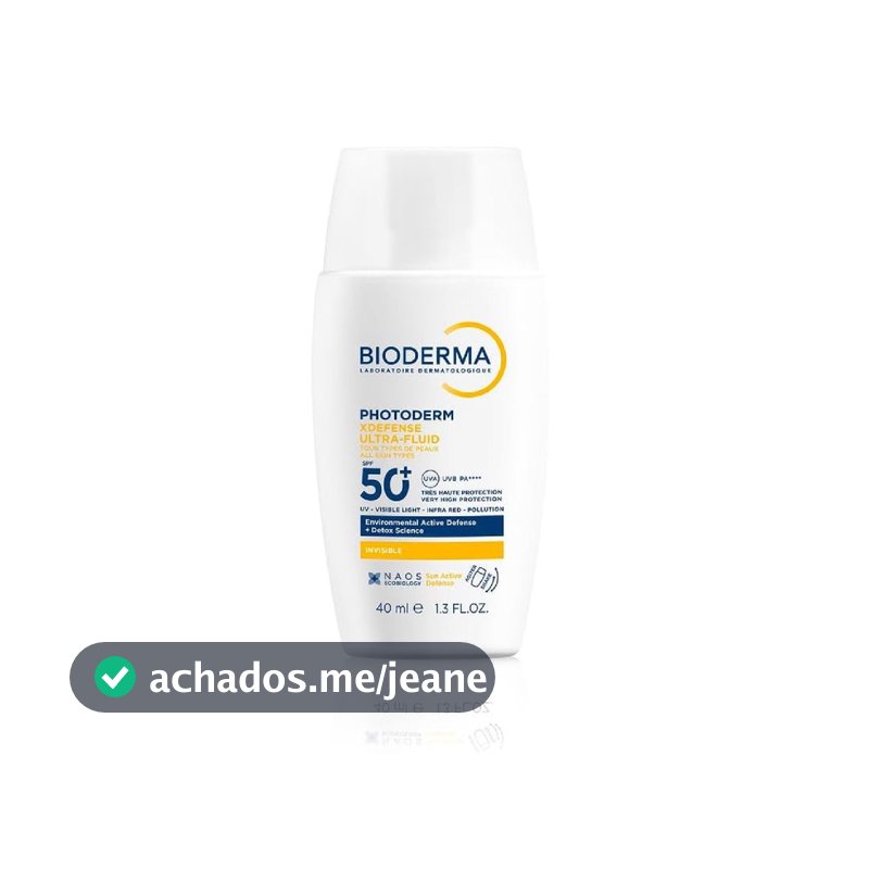 Photoderm Xdefense Ultrafluid Fps50+ 40ml Sem Cor - Bioderma