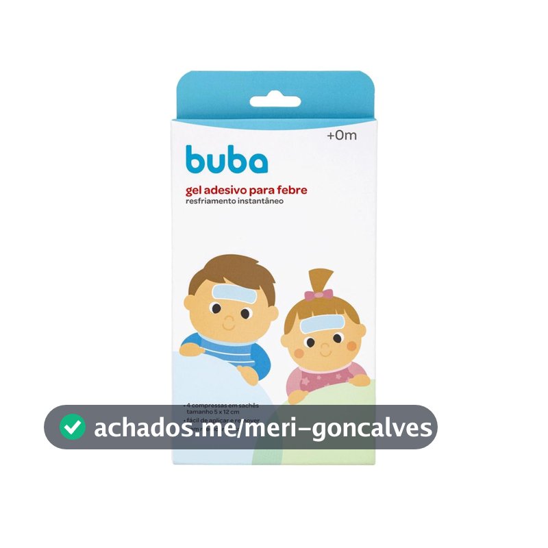 Gel para aliviar Febre - Buba 4 und