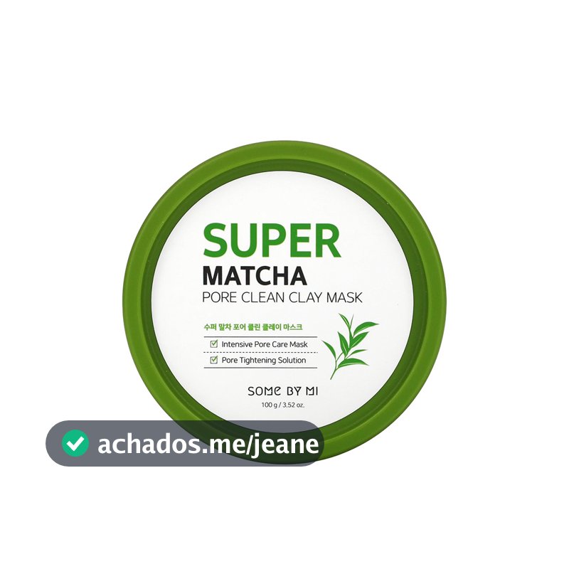 some by mi super matcha pore clean clay mask 100g