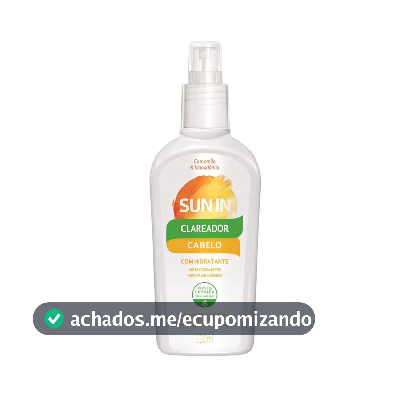 Sun In para Cabelos Phytoervas  - 120ml