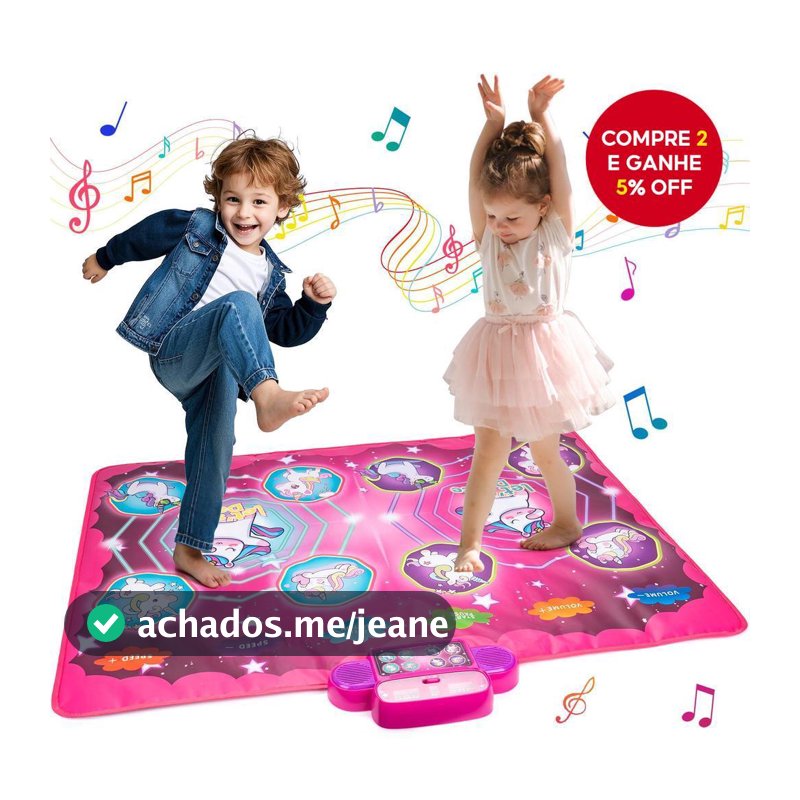 Tapete De Dança Duplo Infantil , Brinquedo Eletrônico De Desafio Musical Para Meninos E Meninas , Halloween