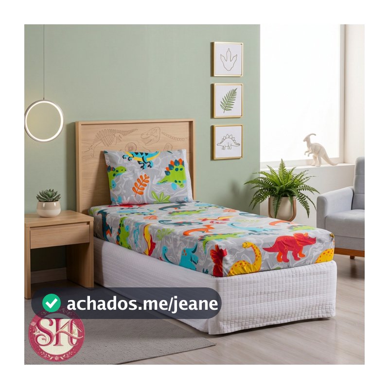 Jogo de Lençol Solteiro 02 Peças Microfibra Estampada Infantis Criança Rosa azul Menina Menino