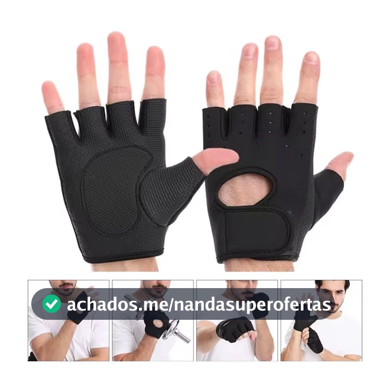 Luva Para Treino Academia CrossFit  Masculino/Feminino

 Para Musculação Pegar Peso Em Academia Malhação
