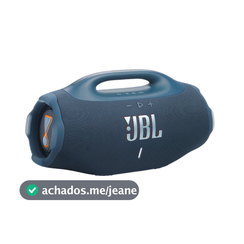 Caixa de Som Portátil Bluetooth JBL Boombox 4 34HRS 210W IP68 Azul