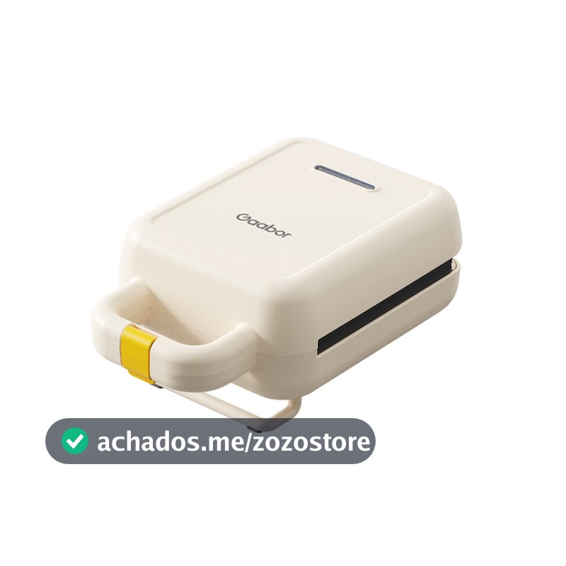 Gaabor Sanduicheira Grill Antiaderente Multilâminas Dupla Face Lanche Rápido SM60M-WH01A-1