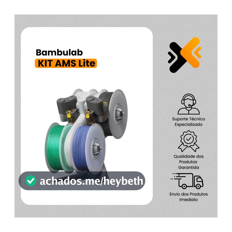 AMS Lite para A1 e A1 mini - Bambu Lab - Produto Novo - SEM CAIXA ORIGINAL