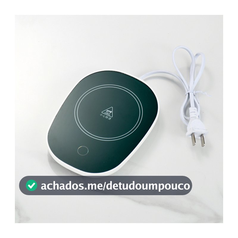 Aquecedor De Xícaras Elétrico Caneca Com Aquecimento - Base que mantem a temperatura quente