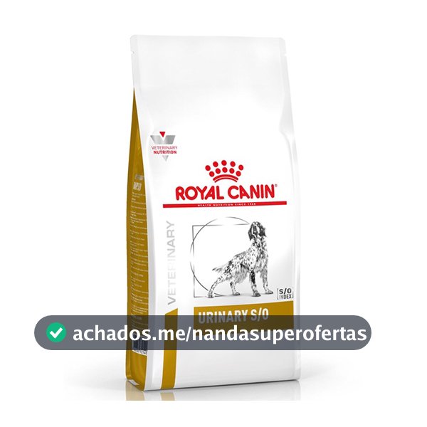 Ração Royal Canin Veterinary Nutrition Urinary S/O para Cães com Doenças Urinárias - 10,1Kg