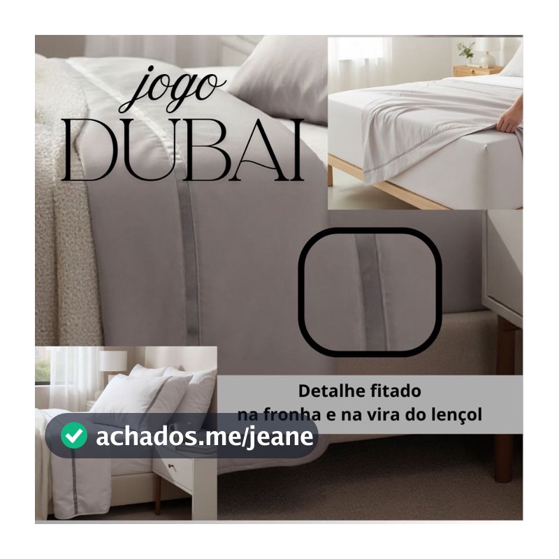 Jogo Lençol King 4 Peças Algodão 600 Fios Egípcios Escovado Com Detalhe Fitado Queen Casal Solteiro