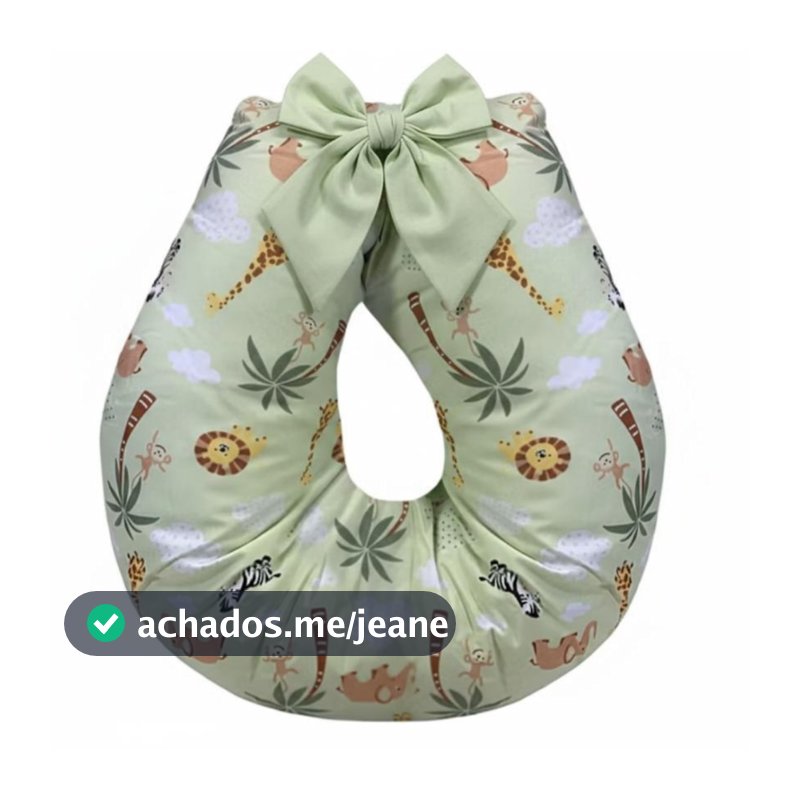 Capa para Almofada De Amamentação Com Zíper Promoção