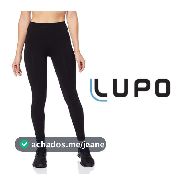 Calça Legging Lupo Lisa Fitness Não Fica Transparente Alta  Compressão modelo fio 150