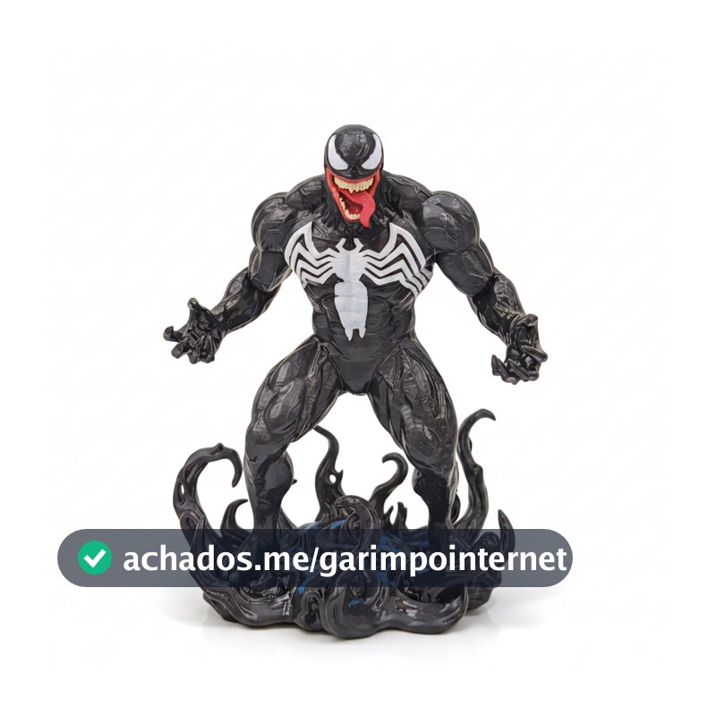 Boneco Venom Action Figure Detalhado Decoracao Gabinete 14cm / 18cm
