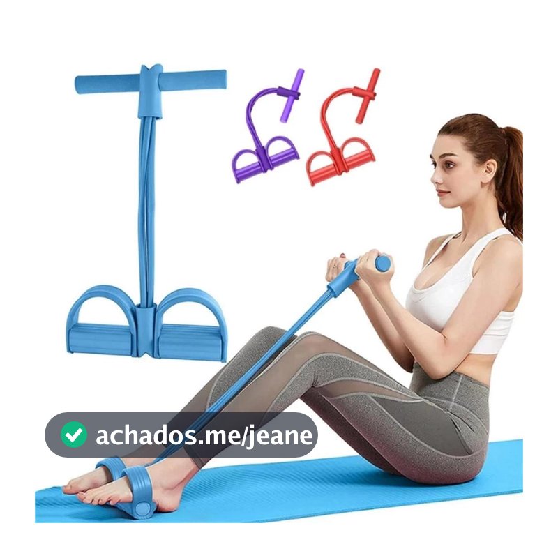 Elástico Extensor de Exercícios Pull Reducer Multi Função Academia Em Casa Uso Profissional
