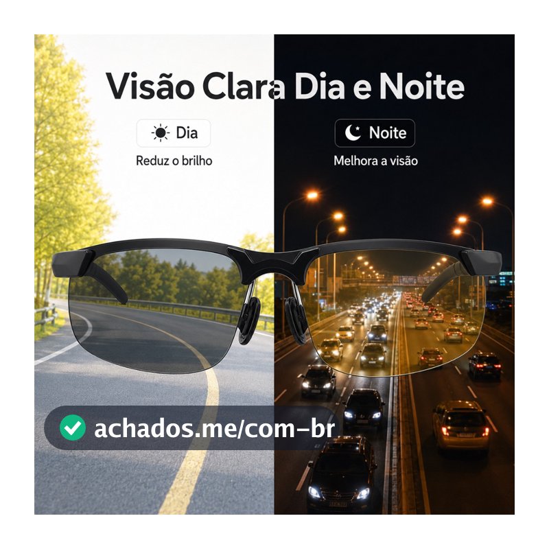 Óculos De Sol Fotocromáticos Polarizados Para Homens , Lentes De Transição Dirigir , Sem Estojo Incluído