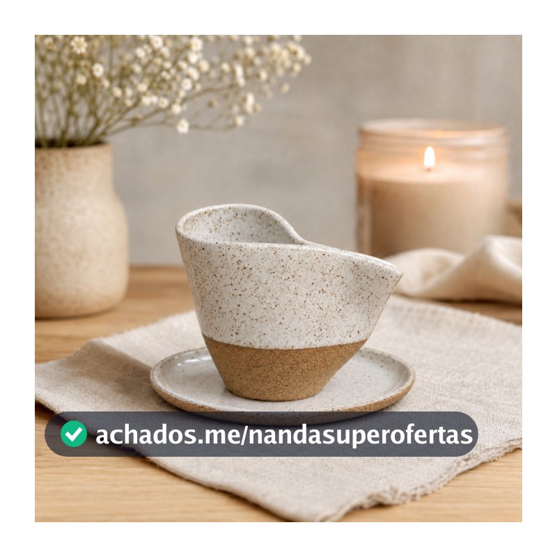 XÍCARA 110ML ANDORINHA BRANCA EM CERÂMICA ARTESANAL /CAFÉ CHÁ LOUÇA EXPRESSO DECORAÇÃO LOUÇA / CASAL