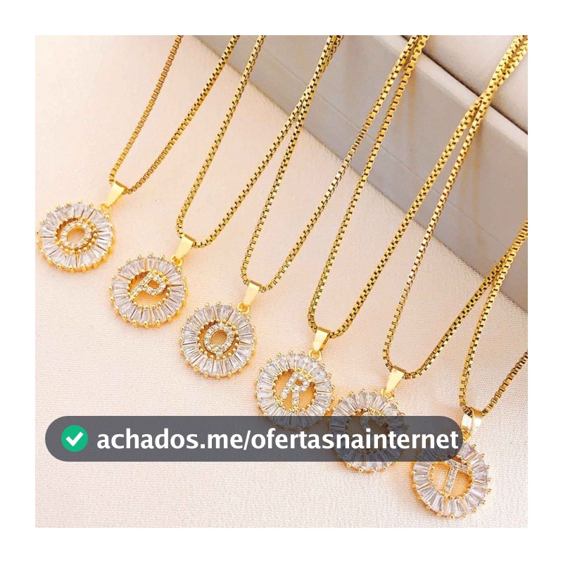 Colar não desbota feminino verão quadrado letras redondas novo colar de aço titânio moda colar All-Match High-End clavíc