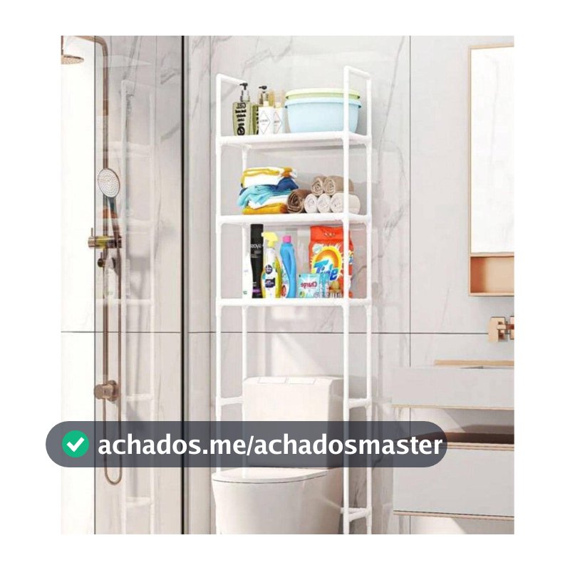 Prateleira Organizadora Multifuncional com Prateleiras Para Banheiro