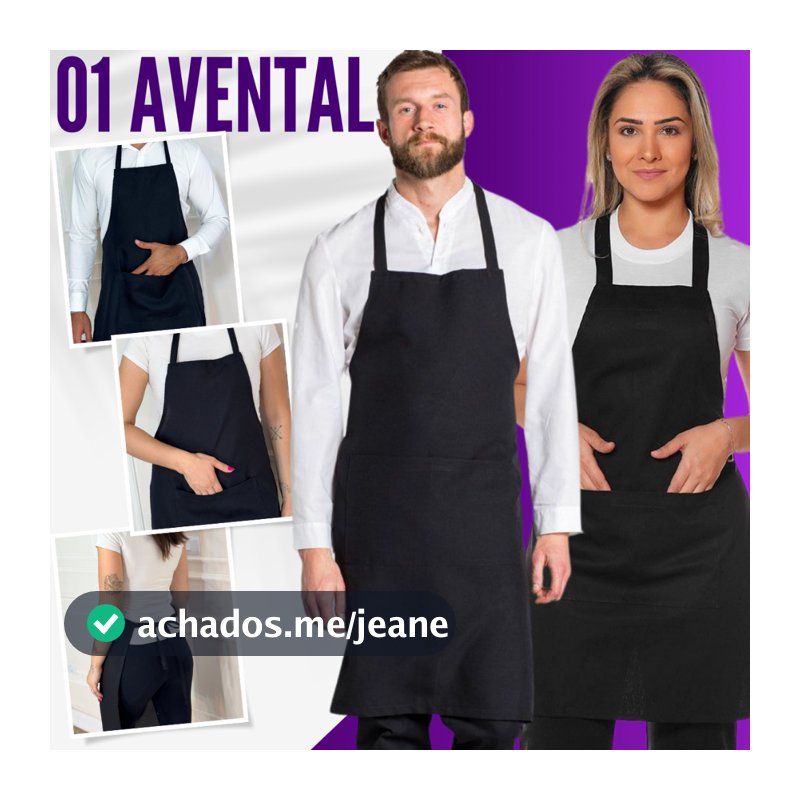 Avental Com Bolso Reforçado Cozinha Churrasqueiro Restaurante Uniforme Avental Oxford Buffet Uniforme Cozinha