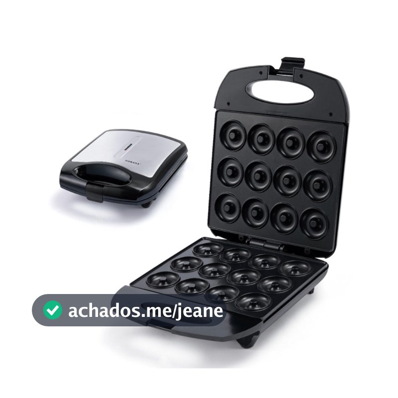 máquina de fazer donut 110v 16 furos Sokany 1400w