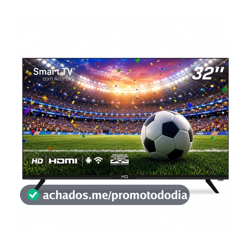 📺 Smart TV HQ LED HD 32" Android WiFi | HDMI USB | Smart + Monitor 💥