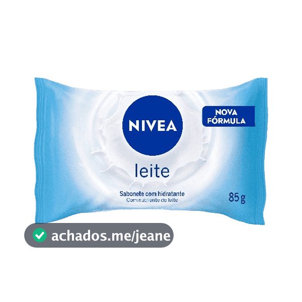 Nivea Sabonete hidratante leite 85g