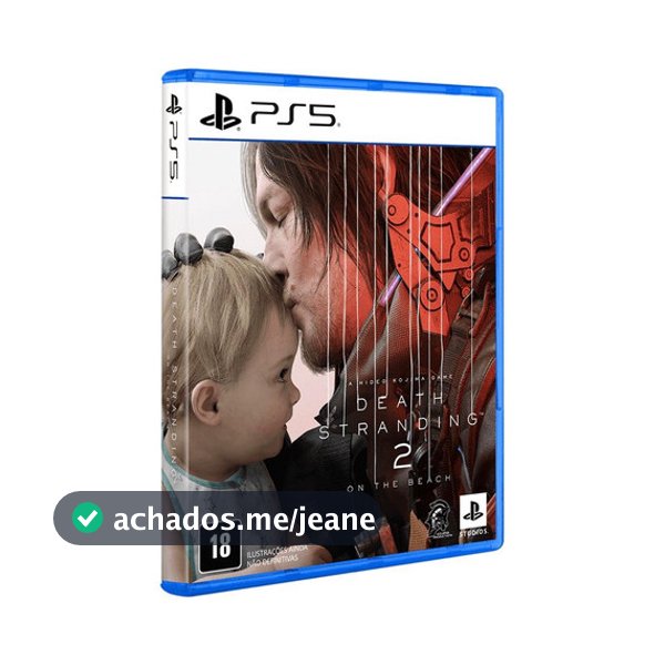 Death Stranding 2: On The Beach Ps5 Mídia Física Lacrado Nacional