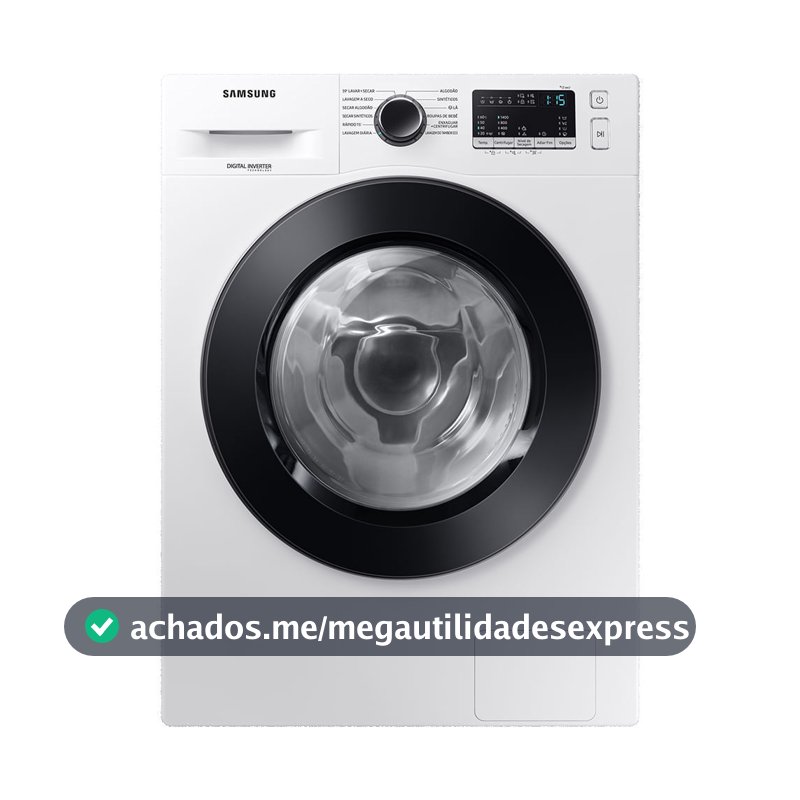 Lava e Seca Samsung WD11M com Digital Inverter WD11M4473PW Branca 11/7kg