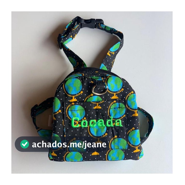 MOCHILA PET peitoral COM NOME BORDADO sob medida(mandar no chat) ! Mais de 30 estampas a sua escolha!