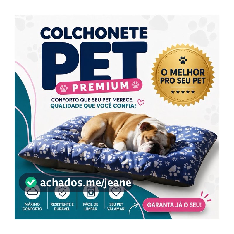 Cama Pet Premium para cães e gatos.  Super confortável. Entrega Imediata.