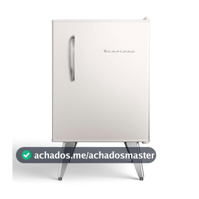 Frigobar Brastemp Retrô 76 Litros Classic White - BRA08MB