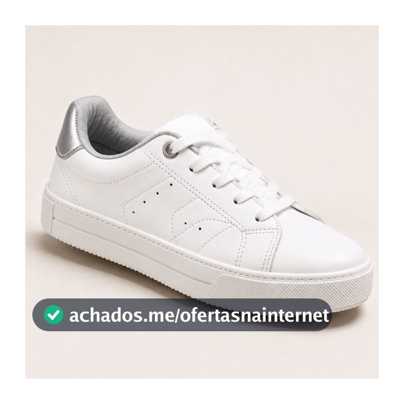 Tenis Feminino Branco Tênis Casual Ortopedico Macio Confortável Dia a Dia Original