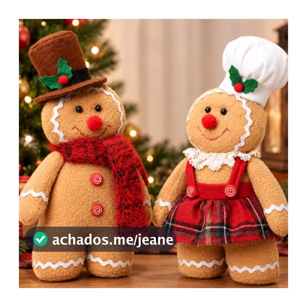 Enfeite de Natal Boneco Biscoito Natalino Presente De Natal Enfeites Decoração Natalina Cozinha Culinária