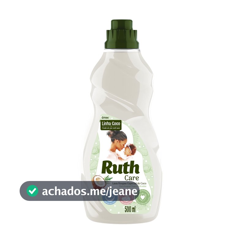 LAVA ROUPAS LIQUIDO COCO RUTH 500ML