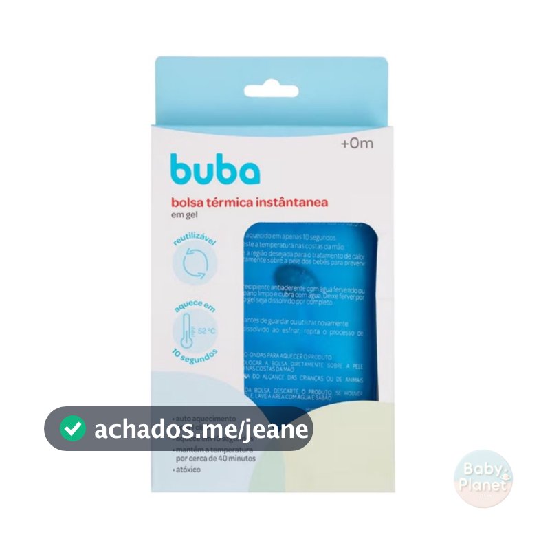 Bolsa Térmica em gel Instantânea Aquecimento em 10 segundos BUBA